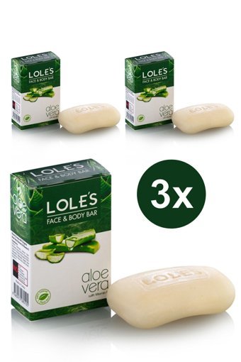 Lole's Aloe Vera Sabun 3x100 gr