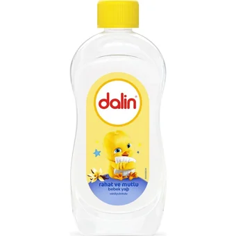 Dalin Rahat ve Mutlu Vanilyalı Hipoalerjenik Bebek Masaj Yağı 200 ml