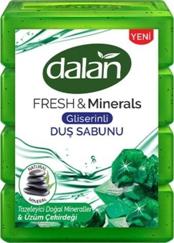 Dalan Fresh Organik Doğal Mineraller Sabun 4x150 gr