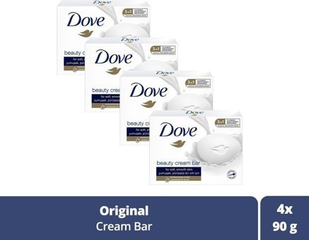 Dove Beauty Bar Krem Özlü Sabun 4x90 gr