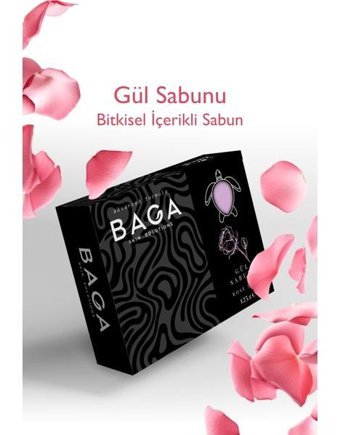 Baga Gül Sabun 125 gr