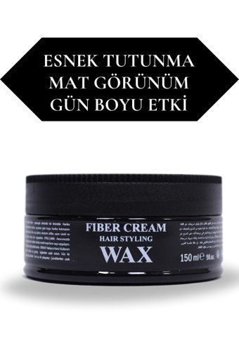Walls Fiber Doğal Krem Sert Vegan Kekik Yağlı 150 ml Wax