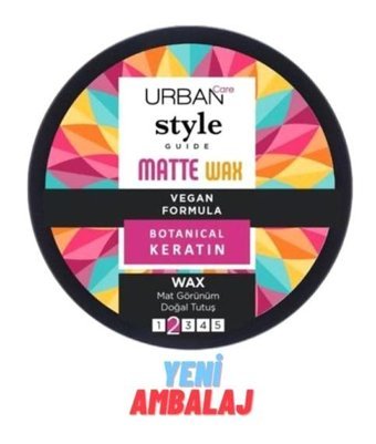 Urban Care Guide 2 Mat Krem Orta Organik 100 ml Wax