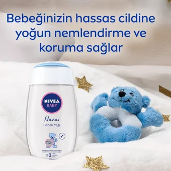 Nivea Baby Bademli Papatyalı Bebek Masaj Yağı 200 ml
