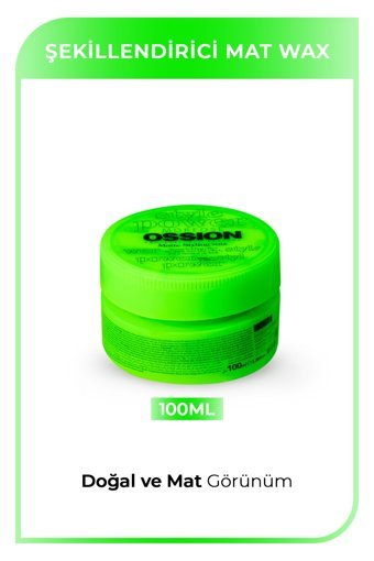 Morfose Ossion Mat Krem Sert 100 ml Wax