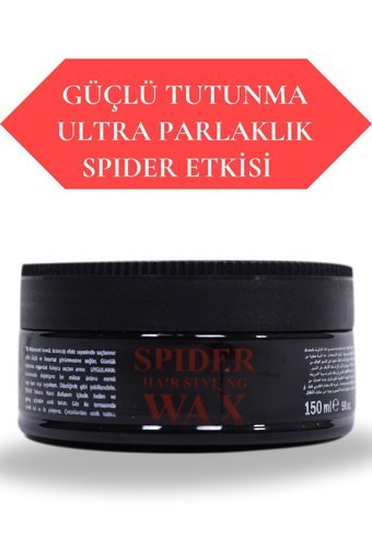 Walls Spider Parlak Krem Sert Vegan Kekik Yağlı 150 ml Wax