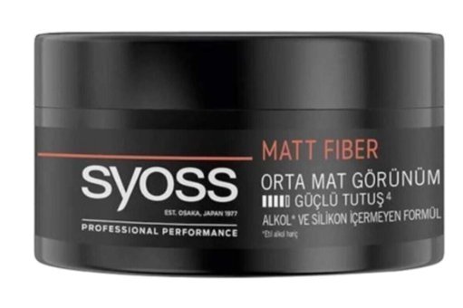 Syoss Dk Hair Clinic Mat Krem Sert Organik 100 ml Wax