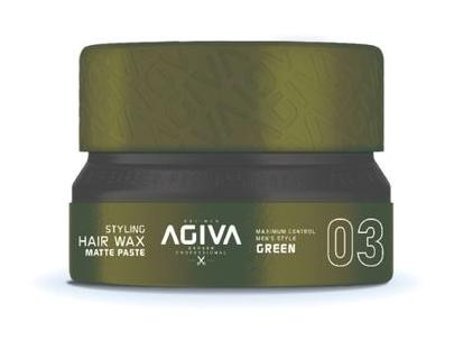Agiva No:03 Mat Krem Orta Organik 155 ml Wax