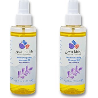 Gewn Kirish Lavanta Yağlı Vegan Bebek Masaj Yağı 2x135 ml