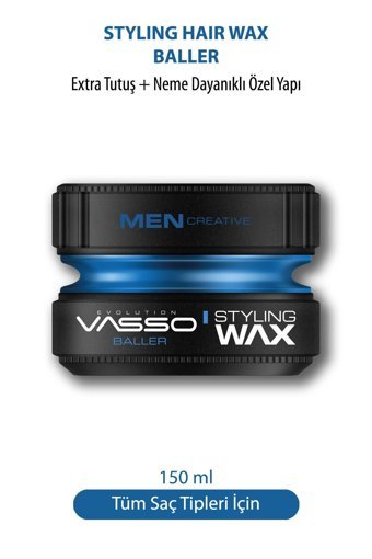 Vasso Baller Parlak Krem Sert 150 ml Wax