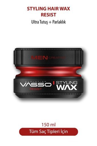 Vasso Resist Parlak Krem Sert 150 ml Wax