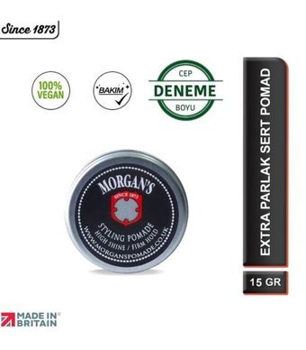 Morgan’s High Shine Parlak Krem Sert Organik 15 ml Pomad
