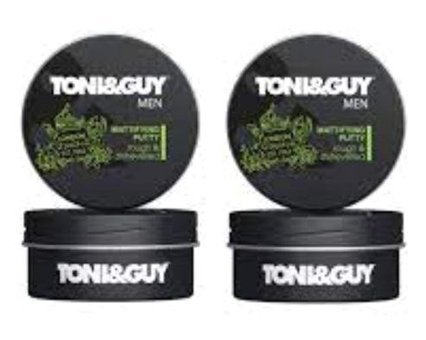 Toni Guy Mattifying Putty Doğal-Mat Krem Sert Organik 2x75 ml Wax