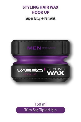 Vasso Hook Up Parlak Krem Sert 150 ml Wax