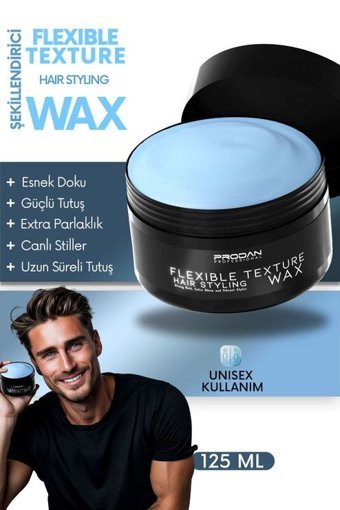 Prodan Flexible Texture Krem Sert Killi Vegan 125 ml Wax
