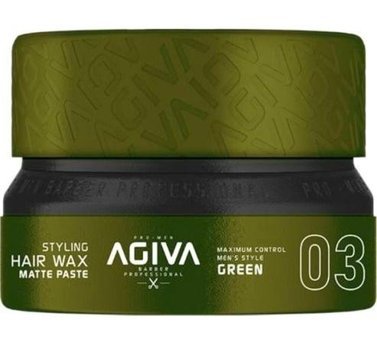 Agiva No:03 Mat Krem Sert Killi Organik Vegan Keratinli 155 ml Wax
