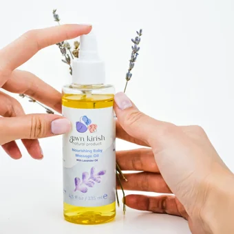 Gewn Kirish Lavanta Yağlı Vegan Bebek Masaj Yağı 3x135 ml