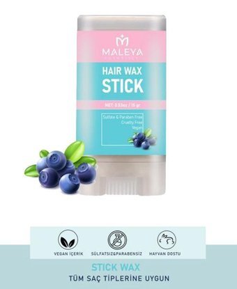 Maleya Krem Sert Vegan Hint Yağlı 15 ml Wax