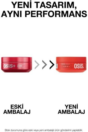 Schwarzkopf Osis+ 4 Krem Orta Vegan 85 ml Wax