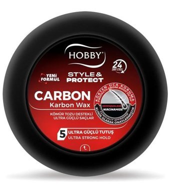 Hobby Styles & Protect Carbon Krem Kömür Tozlu 220 ml Wax
