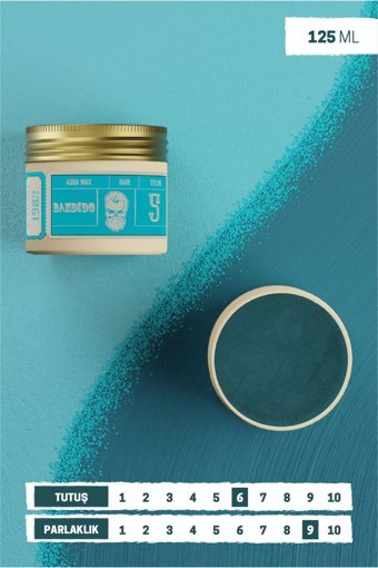 Bandido Aqua 5 Krem Orta Vegan 125 ml Wax