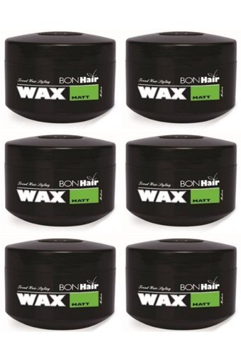 Bonhair Mat Krem Orta Vegan 6x140 ml Wax