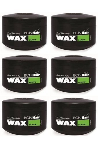 Bonhair Mat Krem Orta Vegan 6x140 ml Wax