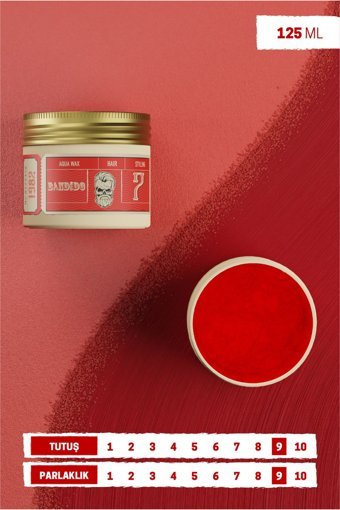 Bandido Aqua 7 Parlak Krem Sert Vegan 125 ml Wax