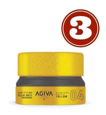 Agiva No:04 Parlak Krem Sert 3x155 ml Wax