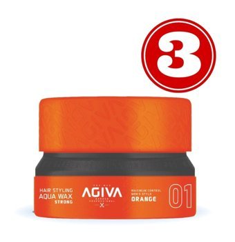 Agiva No:01 Parlak Krem Hafif Organik Vegan 3x155 ml Wax