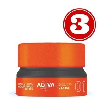 Agiva No:01 Parlak Krem Hafif Organik Vegan 3x155 ml Wax