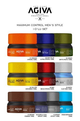Agiva Krem 10x155 ml Wax