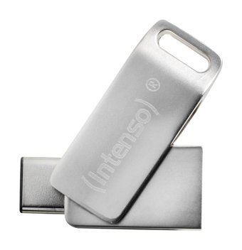 Intenso Cmobile Line Dual 3536490 USB 3.1 Type C 64 GB Flash Bellek Gri