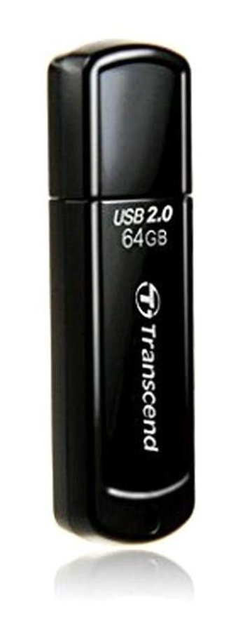 Transcend TS64GJF350 USB 2.0 Type A 64 GB Flash Bellek Siyah
