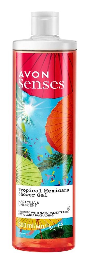 Avon Tropical Çarkıfelekli-Limonlu Duş Jeli 500 ml