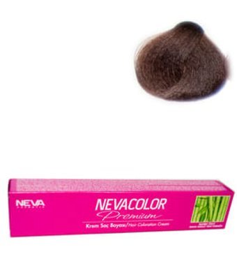 Nevacolor 6.3 Fındık Kabuğu Krem Saç Boyası 4x50 ml