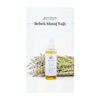 Gewn Kirish Lavanta Yağlı Vegan Bebek Masaj Yağı 135 ml