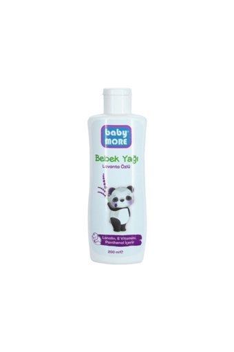 Baby More Lavantalı Bebek Masaj Yağı 200 ml