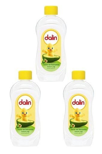 Dalin Nem Ve Koruma Avokadolu Hipoalerjenik Bebek Masaj Yağı 3x300 ml