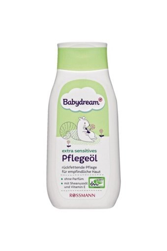 Rossmann Babydream E Vitaminli Shea Yağlı Vegan Hipoalerjenik Bebek Masaj Yağı 250 ml
