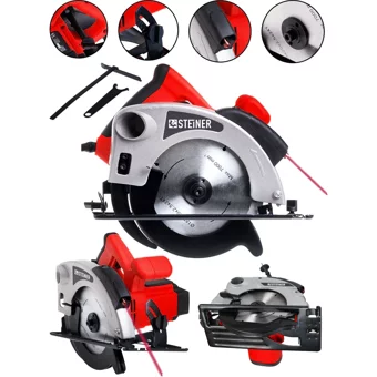 Steiner 4000 W 9000 devir/dk 185 mm Açılı Kesim Kablolu Elektrikli Daire Testere