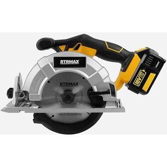 Rtrmax RTX1836B 18 V 3650 devir/dk 165 mm Açılı Kesim Kablosuz Şarjlı Daire Testere
