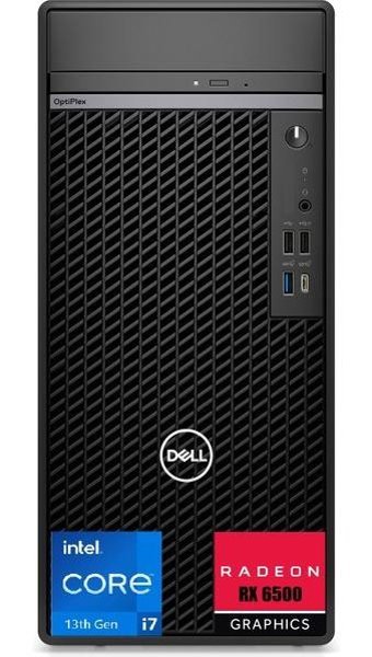 Dell OptiPlex 7010MT Tower Plus Harici Radeon RX 6500 Intel Core i7 13700 16 GB Ram 1 TB HDD + 1 TB SSD Tower Windows 10 Pro Masaüstü Bilgisayar