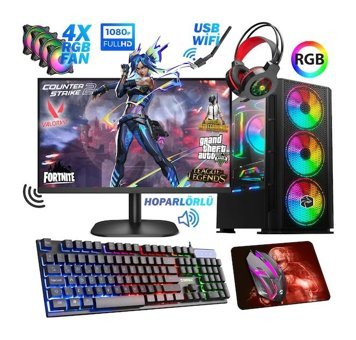 Biggamex GT63 Harici GeForce GT 730 Intel Core i5 3470 16 GB Ram 1 TB HDD Tower FreeDos 19 inç Monitörlü Masaüstü Bilgisayar