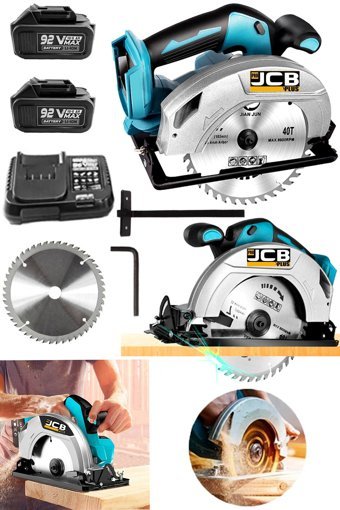Projcb Plus American Jsh 9200 Samsung 92 V 6000 devir/dk 185 mm Açılı Kesim Kablosuz Akülü Şarjlı Daire Testere