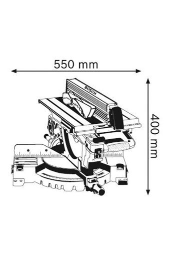 Bosch Professional Gtm 12 Jl 1800 W 3800 devir/dk 305 mm Açılı Kesim Kablolu Elektrikli Daire Testere
