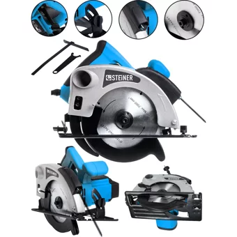 Steiner Gt Blue 5008 4000 W 9000 devir/dk 185 mm Açılı Kesim Kablolu Elektrikli Daire Testere