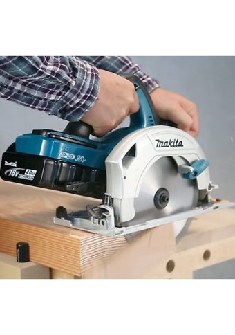Makita DHS710RM2J 18 V 4800 devir/dk 190 mm Açılı Kesim Kablosuz Akülü Şarjlı Daire Testere