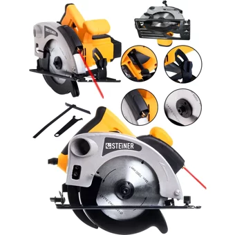 Steiner Gt Yellow 5008 4000 W 9000 devir/dk 185 mm Açılı Kesim Kablolu Elektrikli Daire Testere
