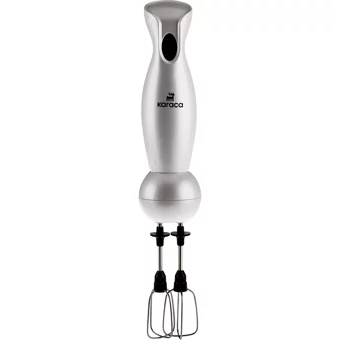 Karaca Pro- 500 ml Plastik Hazneli 4 Bıçaklı 3'lü Blender Seti Beyaz